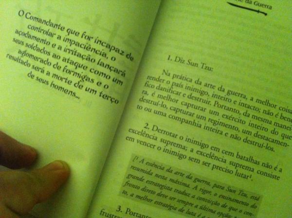 NAGIB_NETO's tweet image. A Arte da Guerra