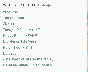 imCrystalKlenk's tweet image. @loyzagadiegs eto na!!! TRENDING WORLDWIDE ang  #ByeTem