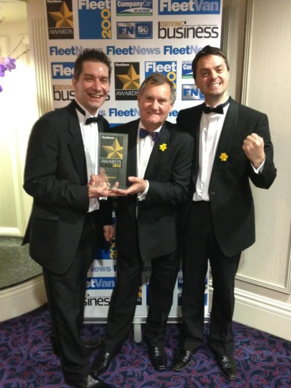 OgilvieFleet's tweet image. One happy bunch of Ogilvie Fleet staff after winning the award for Best Customer Service in fleet last night.