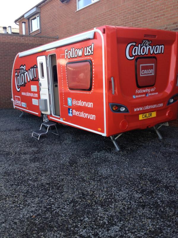 @calorvan is at Dixons Of Westerhope for the Dixons Of Westerhope 3 Day event beginning today the 22nd march.