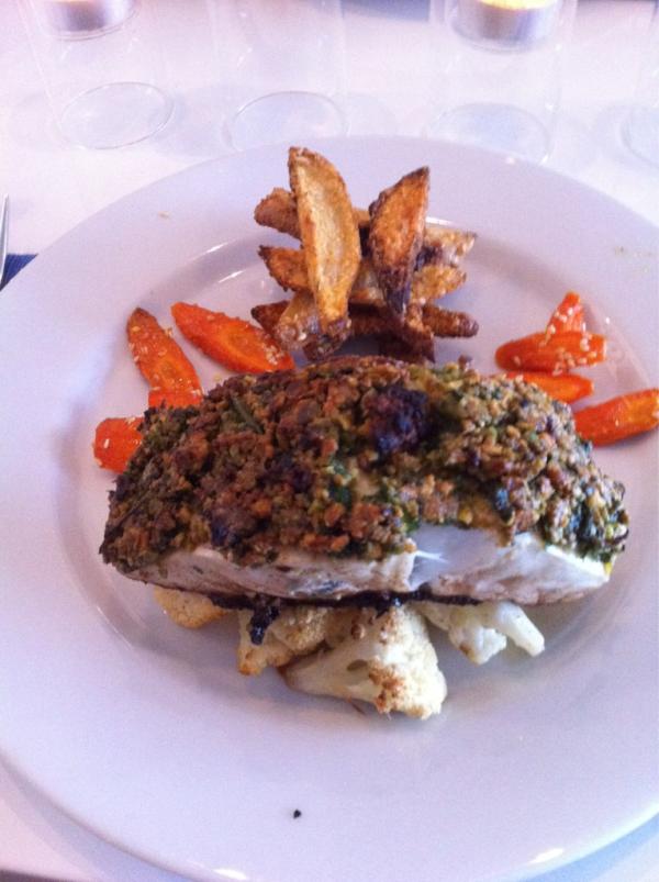 businessready's tweet photo. Uhm, ya, got home to this lovely creation by @BCwineguy for dinner tonight - good thing I said "yes" xxoo http://t.co/8w2lWqfY