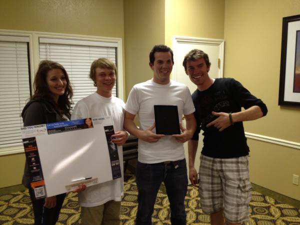 byuhitlist's tweet photo. Our Day 1 iPad Winner: David Hepworth! http://t.co/SIaZ1YhR