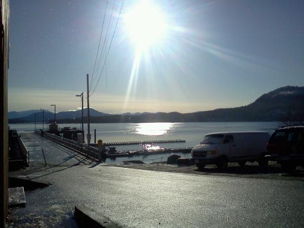 OMGLOOK's tweet image. View from waterfront in #BellaBella #GreatBearRainforest