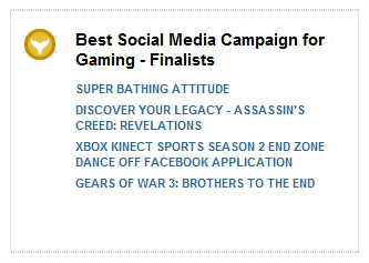 Assassin's Creed: Discover Your Legacy is a <a href="/shortyawards/">Shorty Awards</a> finalist for "Best Social Media Campaign for Gaming"!