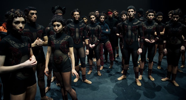 kinderAggugini's tweet image. I was confronted with the amazingnes of this tribe. @ENBtweets as they got on stage at #TheRiteOfSpring 
#TrueTalent