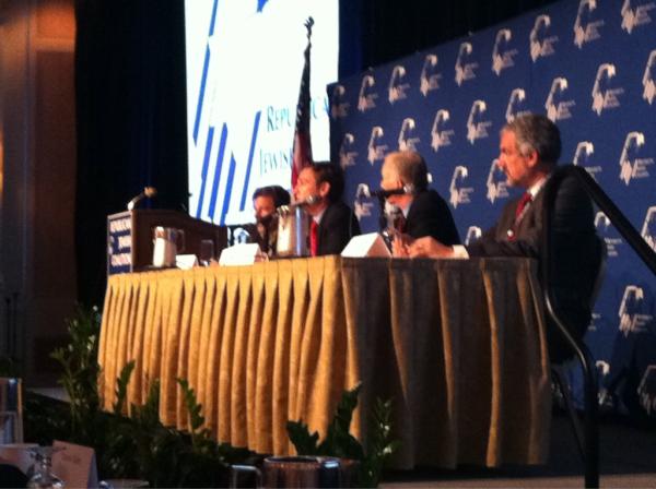 MaxBlumenthal's tweet photo. Credibility, baby! RT “@fredkarger: Scooter Libby on "Looming Threat from Iran" panel @rjchq winter conf #rjc2012 http://t.co/xpeYCaHk”