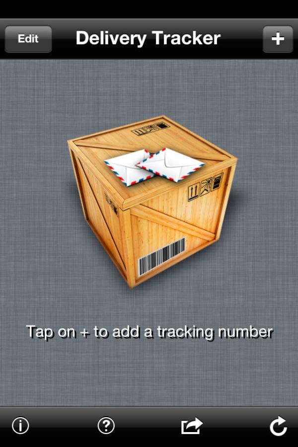 deliverytrackin's tweet photo. Sneak peek of Delivery Tracker 1.0 iPhone app! http://t.co/2aOmHHBa