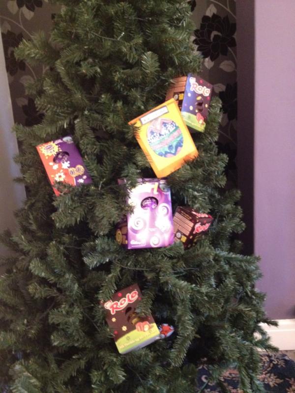 After an argument with the misses at Xmas over taking down the Xmas tree, I told her it would be staying up til Easter