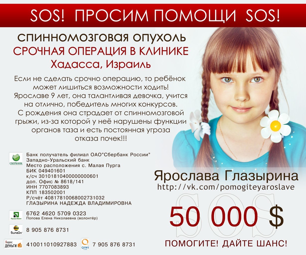 Сбор средств на операцию