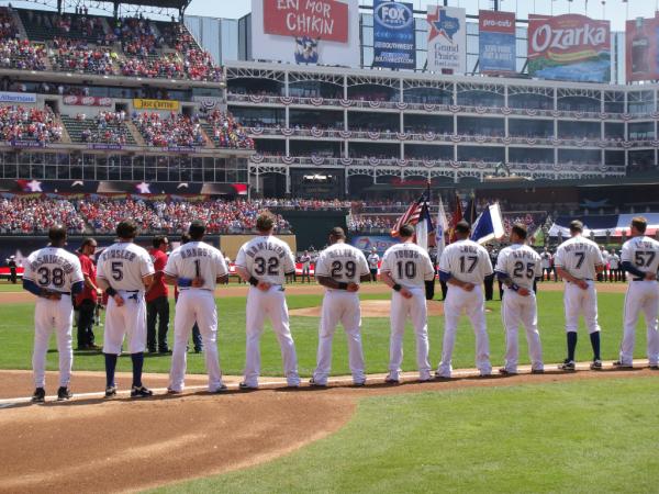#Rangers Baseball is back in Texas.  #OpeningDay