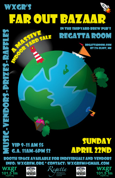 How do you feel about HUGE indoor Yard Sales? We're having one at the Regatta on 4/22 and we'd LOVE to have you!