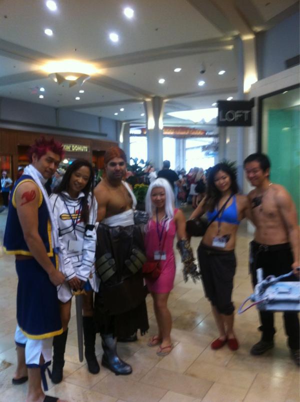 simplyjusthen's tweet photo. #anime #boston is off the chain! We're Fairy Tail!!! http://t.co/TyhsyYzq
