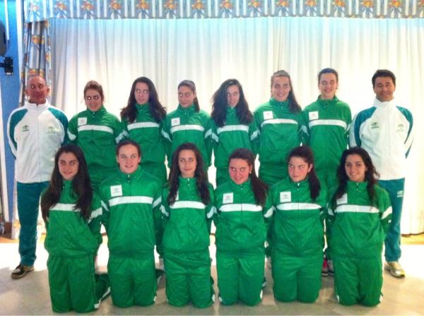 FAVB_'s tweet photo. Selección Andaluza Infantil Femenina http://t.co/vO3W3UtK