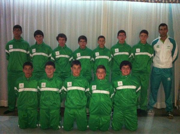 FAVB_'s tweet photo. Selección Andaluza Infantil Masculino http://t.co/PFOPEKF2