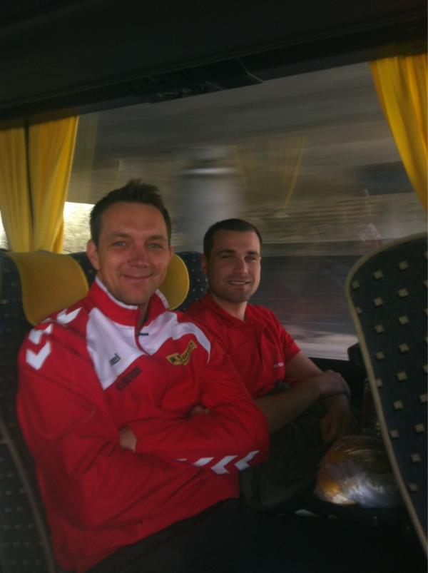 FC Holly met @PeterWassing & <a href="/jplageman/">JP Lageman</a> onderweg naar Hoogeveen. Copyright <a href="/ThijsSonneveld/">Thijs Sonneveld</a>