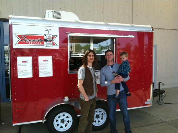 izzystl's tweet photo. Having capps at Dynamite coffee with @frankmcginty and @fostermcginty http://t.co/4dMVIDc0