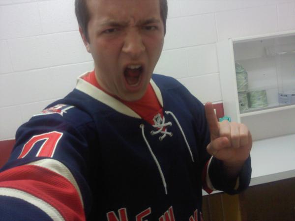 BDAnderson_12's tweet image. Sporting my #NYR gear from my high school in NJ! LETS GO RANGERS! #NYR #FANalyst @thenyrangers