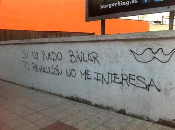Hector_sin_mas's tweet photo. Si no puedo bailar... Tu revolución no me interesa !!!
 Si señor !!! http://t.co/oE0aYeqT