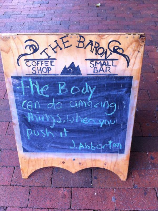 thebarontweets's tweet photo. "the body can do amazing things" - @JoshAbberton http://t.co/lkrqYrie