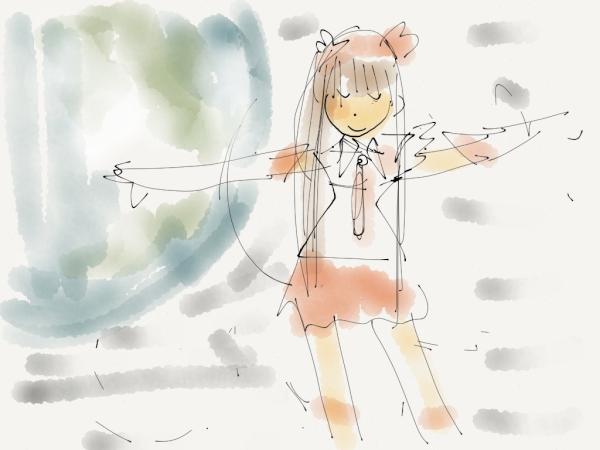 「#MadeWithPaper こどもアニメ風  」|ゴンドウケンジのイラスト