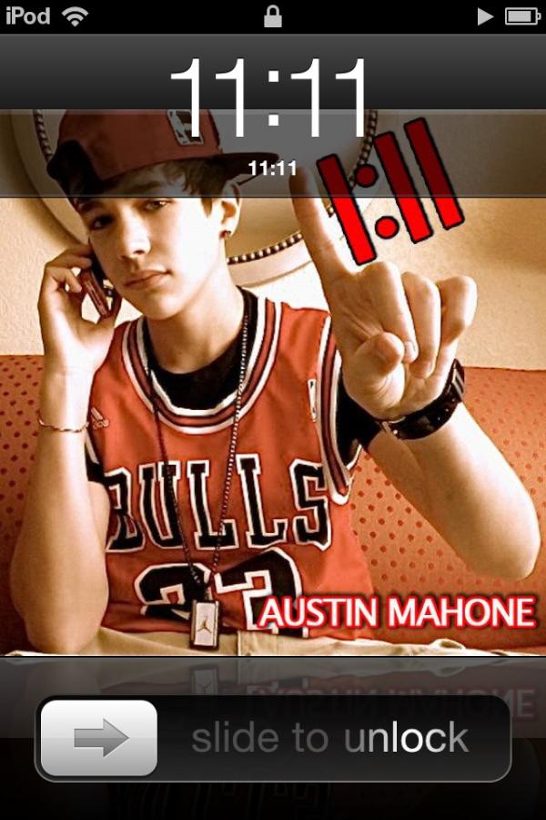 BayandK's tweet photo. @AustinMahone im listening to 11:11 at 11:11:) http://t.co/FUeELDrm