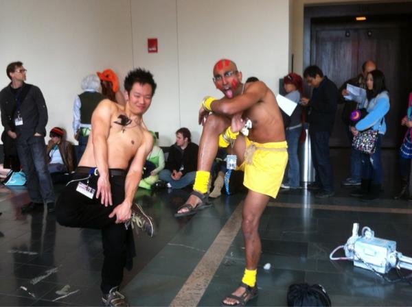 simplyjusthen's tweet photo. That's it for Anime Boston photos on Facebook.... Best pic of the bunch was Dhalsim!!! http://t.co/eM5VvWjX