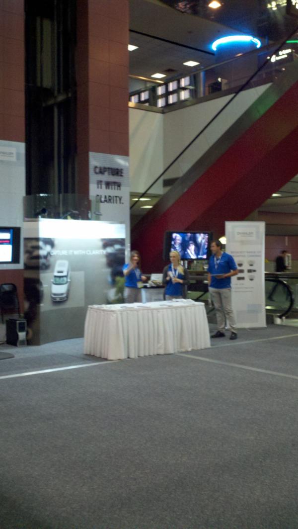 SecInfoWatch's tweet image. Avigilon booth at Vegas McCarran Int'l Airport #iscw12