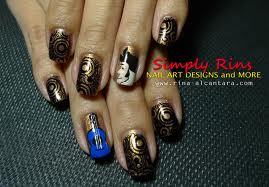 #FemaleRockStars Nails #RockStyle