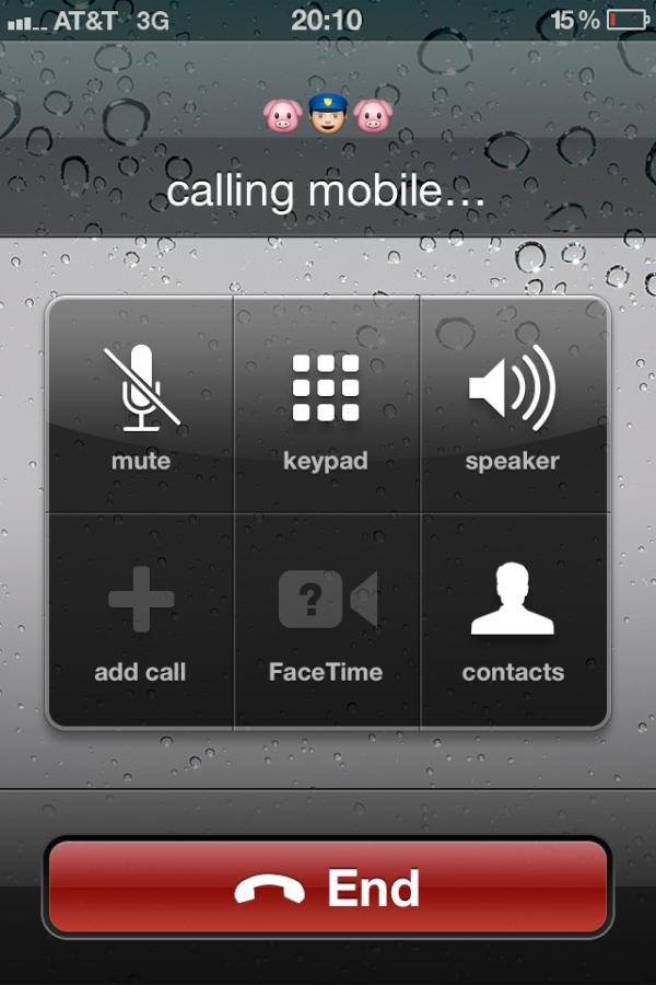 Tron_Dave's tweet image. My dads contact #fckcops #piggy