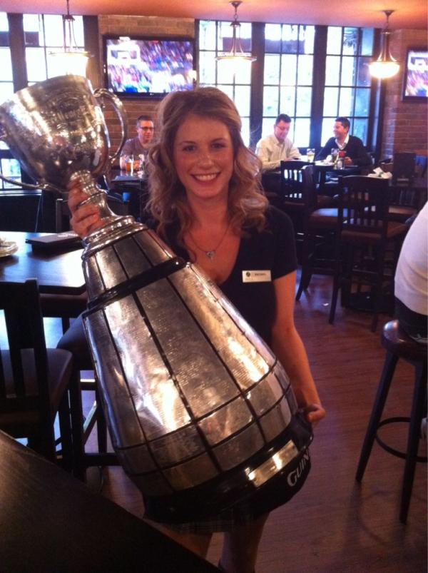novabeast's tweet photo. Just chilling with the grey cup @ceilisrichmond #ceilisnation #ceilisrichmond http://t.co/IRy9kxA5