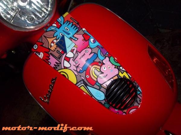 modif ringan Vespa LX150ie ! @Piaggio_ID <a href="/piaggioinmotion/">Piaggio in Motion</a> <a href="/pcindonesia/">Piaggio Club Indonesia</a> @scooterpack_id