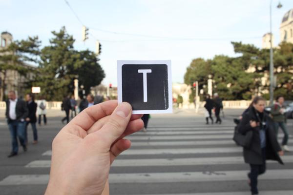 demo4one's tweet image. #wersuchet. you found a T ! #vienna @quartier21