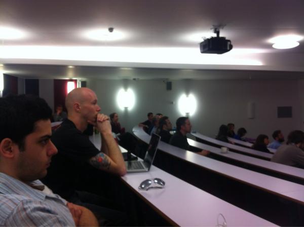 StoryLab_ARU's tweet image. @alirezasanaei @invisiblePhill and a few other usual suspects enjoying lectures at #code2012
