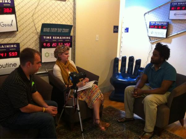 TeamKnoco's tweet photo. RT Thanks to @SIP_documentary for stopping by when in #Memphis this week! Here they talk to @TeamKnoco @kenngibbs: http://t.co/VX4SfvqI