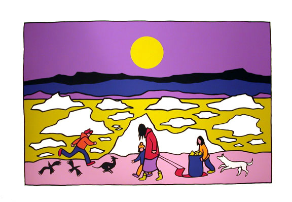 "Ice on the Porcupine" is our print of the month - 20% off till Friday!