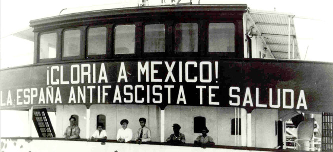 Joshua Aram on Twitter: "!Gloria a #México ! La #España antifascista te  saluda http://t.co/jROorv7N"