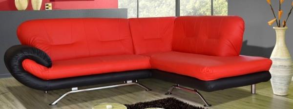 BestSofas's tweet image. NINA CORNER SOFA RED/BLACK £278.99 in eBay store #BestSofas