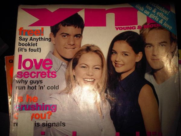 I miss the 1990s #YMmagazine  #DawsonsCreek