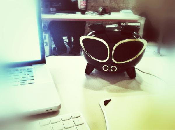 krisztian's tweet image. Az új irodai kiskedvencünk :) #clappcom #ipig