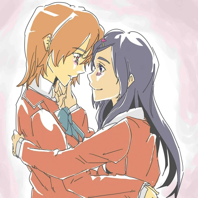 正直プリキュアの二人は健全すぎて、百合妄想とか私には無理ぃ!まだまだ修行が足りないと思いました