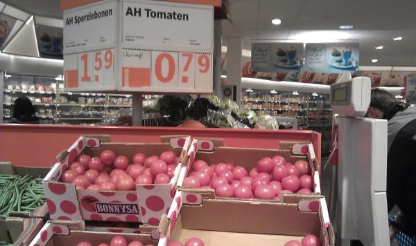 De #AH in Berkel en Rodenrijs verkoopt Spaanse tomaten als Nederlandse. Schandalig, zeker nu er weer lekkere NL zijn.