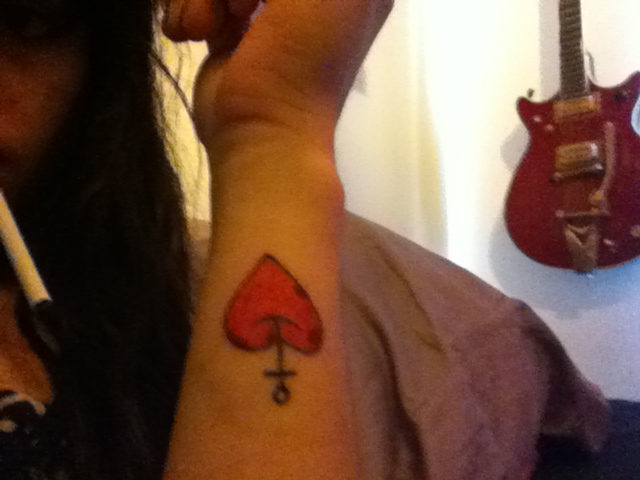 My new tat... Me and jesse got matching ones in the same spot, awww. http://t.co/mXGTxPoW<a href="/tag/newprofilepic"class="tags"><span>#newprofilepic</span></a>