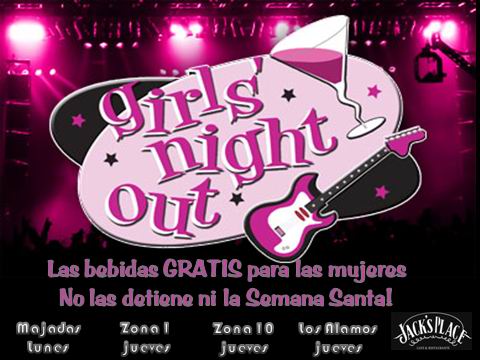 JacksplaceGT's tweet photo. Ladies Night! LA noche mais bella de Guatemala es EnJack´s Place!!! jc http://t.co/7bEroCPe