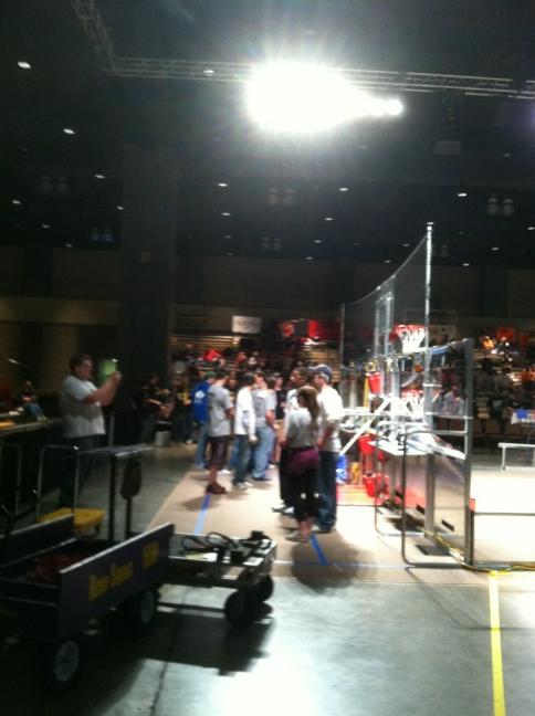 Two different Clarkson alumni coaching together!