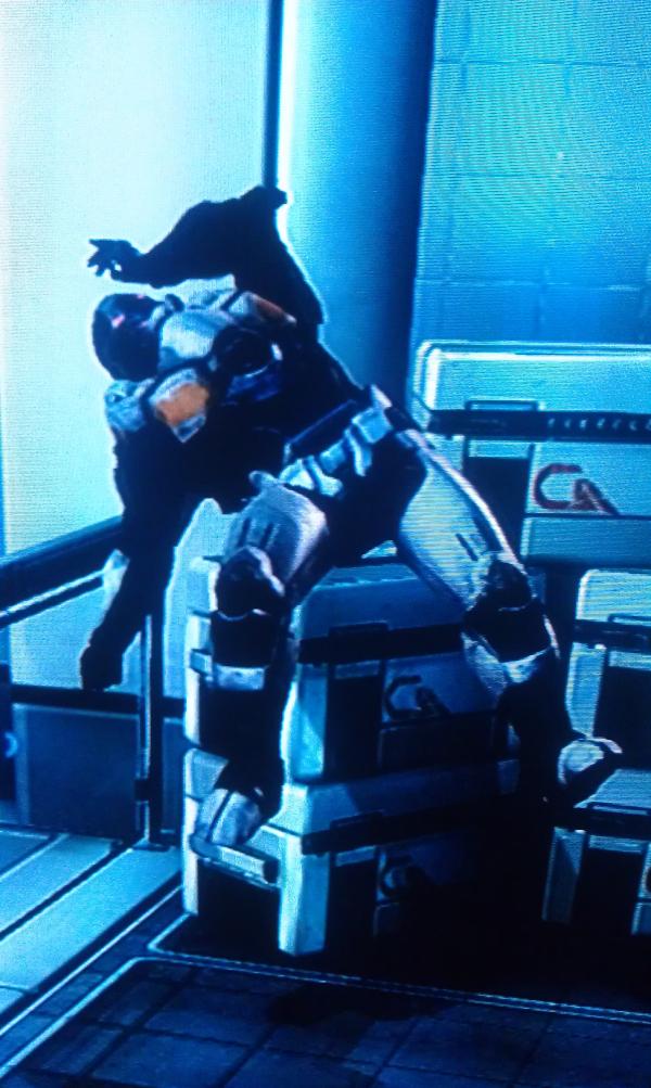 odyeiop's tweet image. Cerberus troop just realized he isn&apos;t on a toilet. #futureproblems