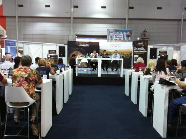 enrich_event's tweet photo. @enrich_event Two great loves - wine @wineselectors and @LindtAustralia chocolate http://t.co/WUalLN2l