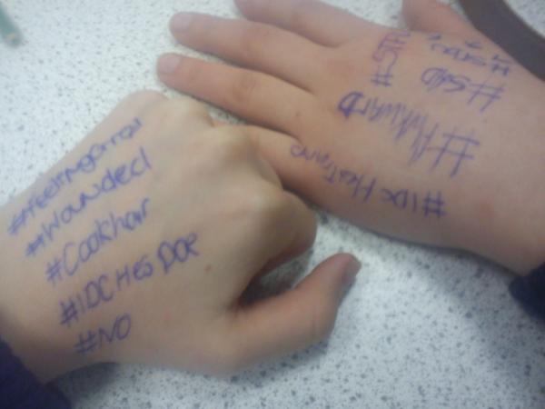dontbesaft's tweet image. Me and @hannah_ivko are saddd people lololol #hashtagaddiction