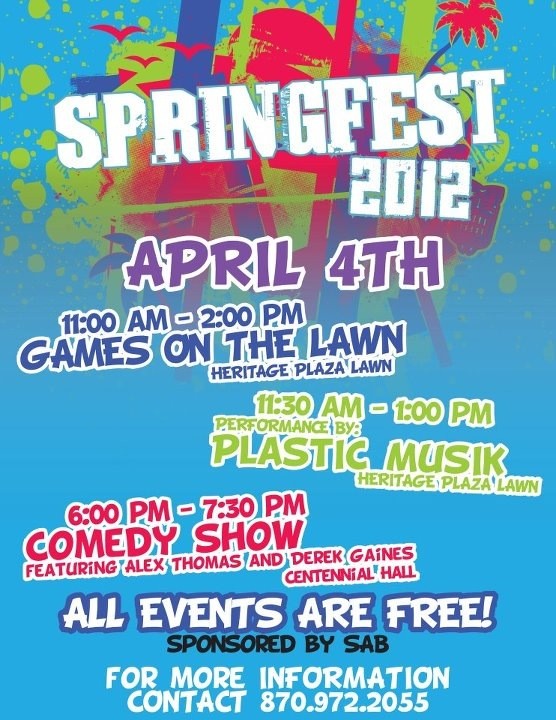 AstateSAB's tweet image. #RETWEET if you plan on attending #SpringFest2012 brought to you by the best board ever!!!!!!
