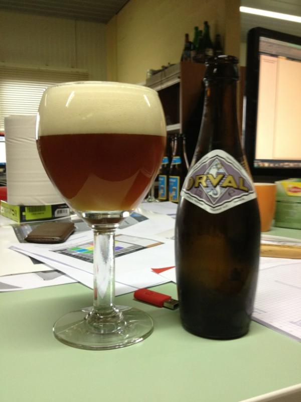 RDSven's tweet photo. #beer van de week: Orval! http://t.co/2LXRO9Zi