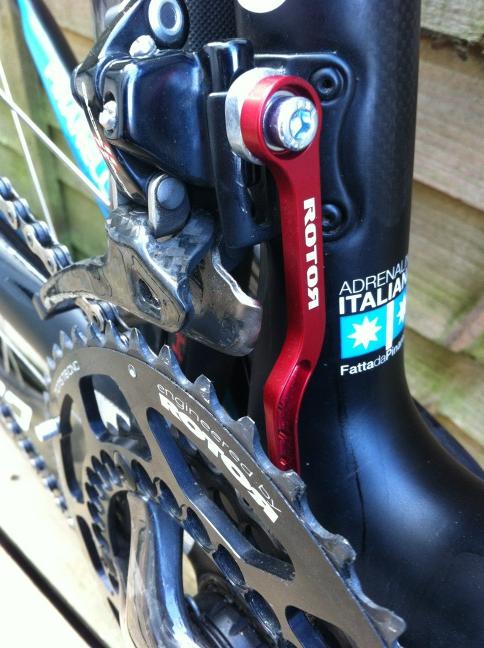 Bike's now ready for whatever Dengie Marshes can throw at it. Thanks guys @RotorUK <a href="/battyriphraph/">Neil Batt</a>